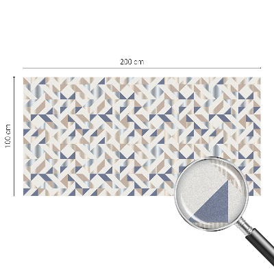 Vinilo para cristales efecto vitral Patrones geométricos