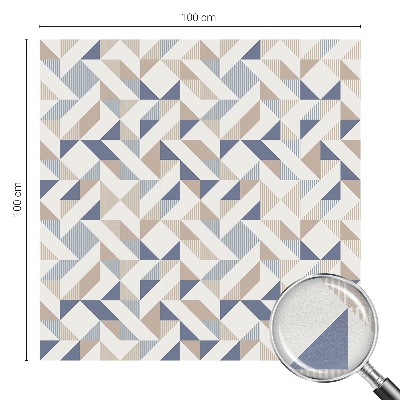 Vinilo para cristales efecto vitral Patrones geométricos