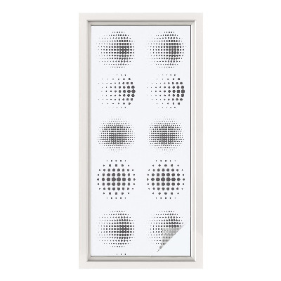 Vinilo decorativo adhesivo para cristales Círculos punteados