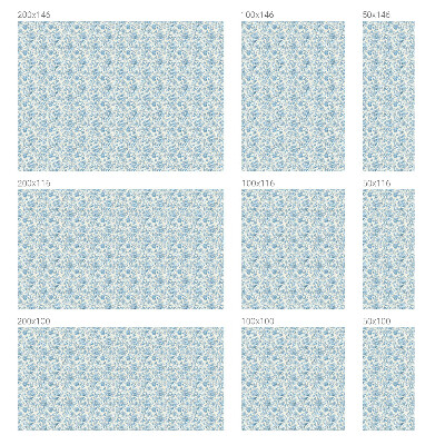 Vinilo ventana privacidad Patrón floral