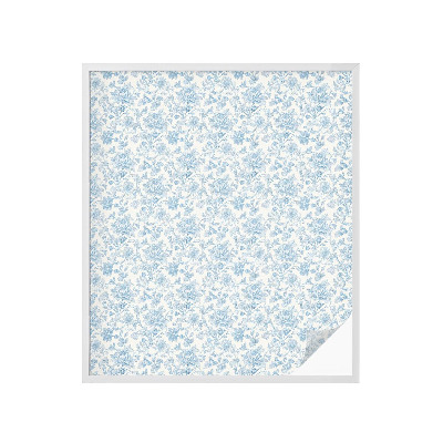 Vinilo ventana privacidad Patrón floral