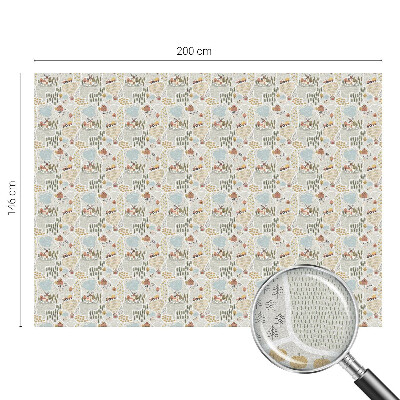 Vinilo ventana privacidad Un pueblo idílico