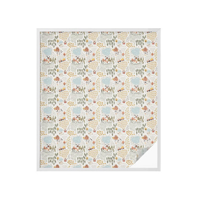 Vinilo ventana privacidad Un pueblo idílico