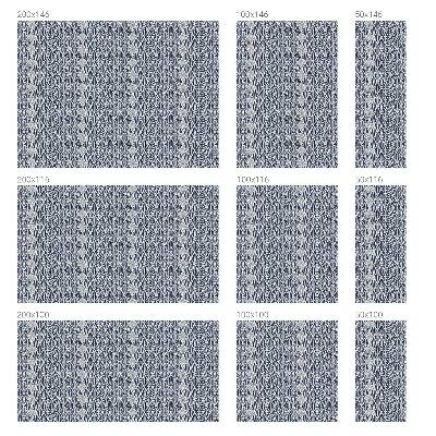 Vinilo ventana privacidad Hojas estampadas