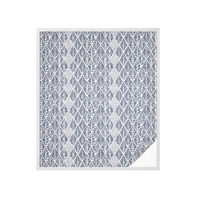 Vinilo ventana privacidad Hojas estampadas