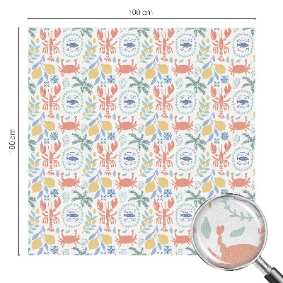 Vinilo para cristales efecto vitral motivos náuticos