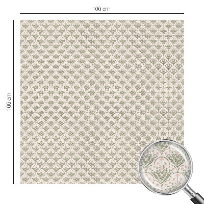 Vinilo decorativo adhesivo para cristales Adornos vegetales