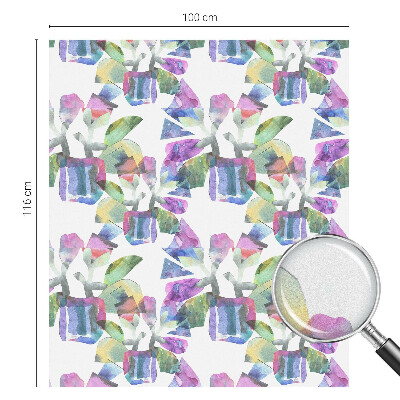 Vinilo para cristales opaco decorativo Abstracción colorida