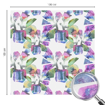 Vinilo para cristales opaco decorativo Abstracción colorida