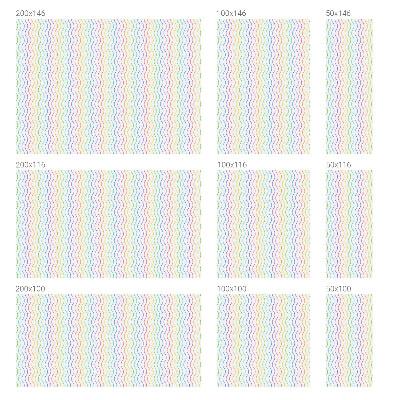 Vinilo para ventanas motivo vitral Líneas de arco iris