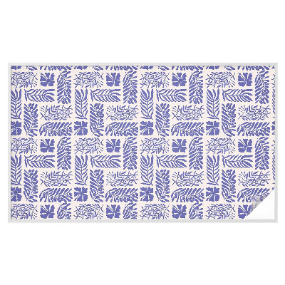 Vinilo ventana privacidad Patrones de plantas