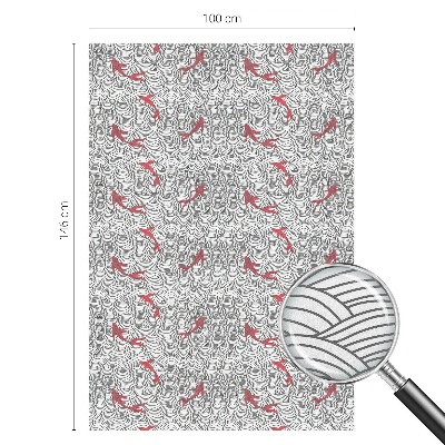 Vinilo para ventanas motivo vitral Patrón ondulado