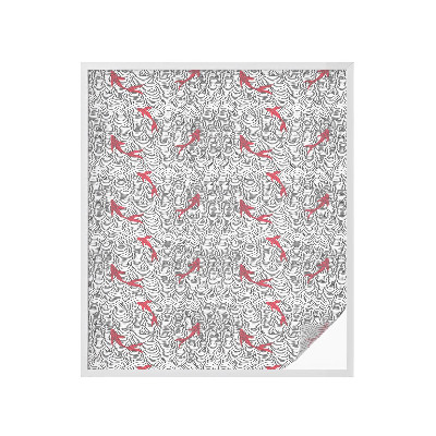 Vinilo para ventanas motivo vitral Patrón ondulado