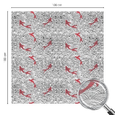 Vinilo para ventanas motivo vitral Patrón ondulado