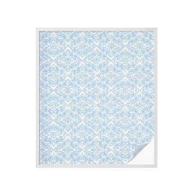 Vinilo para cristales efecto vitral Adorno floral