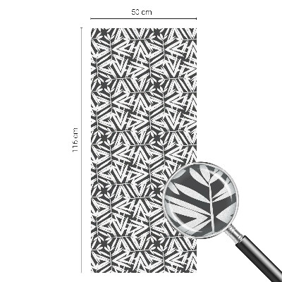 Vinilo ventana privacidad Hojas geométricas