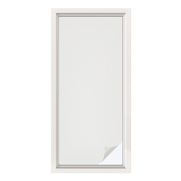 Vinilo ventana privacidad Delicado blanco grisáceo