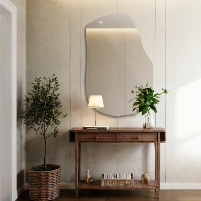 Espejo irregular un accesorio elegante