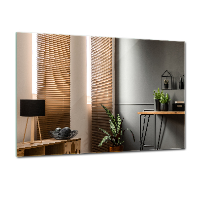Espejo rectangular decorativo sin marco