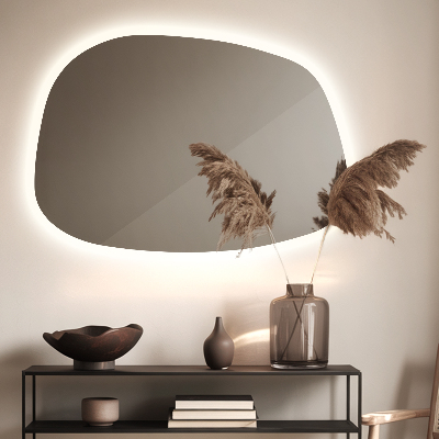 Espejo led con formas mancha