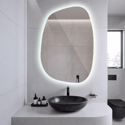 Espejo led con formas mancha