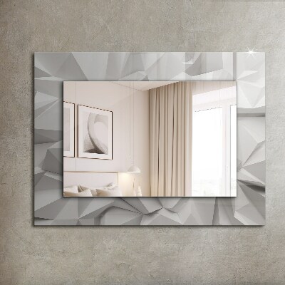 Espejo marco con estampado Formas geométricas abstractas