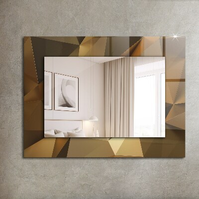 Espejo con decoración Formas geométricas