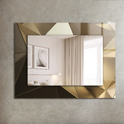 Espejo decorativo impreso Formas geométricas