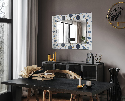 Espejo con marco impreso Motivo mandala abstracto