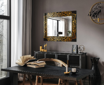 Espejo con decoración Motivo de mandala