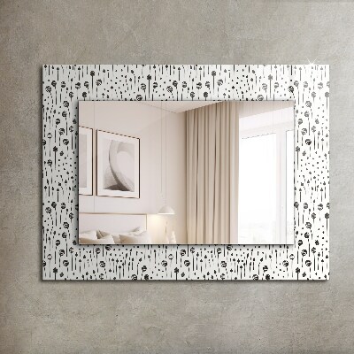 Espejo con marco impreso Naturaleza minimalista