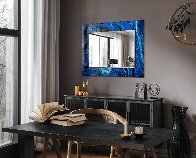 Espejo marco estampado Bosquejo de siluetas femeninas