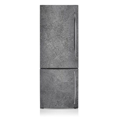 Cubierta magnética para refrigerador Tema de concreto gris