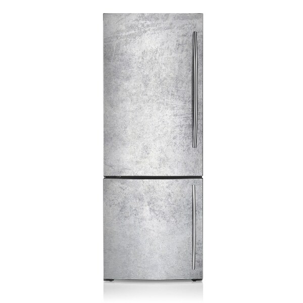 Cubierta magnética para refrigerador Hormigón texturizado blanco