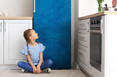 Cubierta magnética para refrigerador Fondo azul
