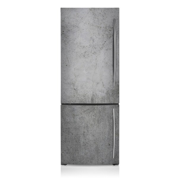 Cubierta magnética para refrigerador Tema de concreto gris