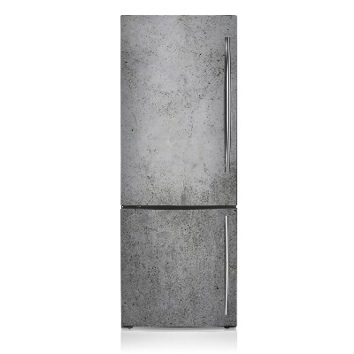 Cubierta magnética para refrigerador Tema de concreto gris