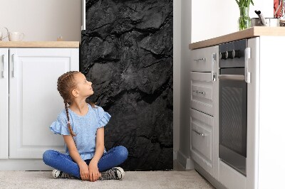 Cubierta magnética para refrigerador Motivo oscuro de carbón