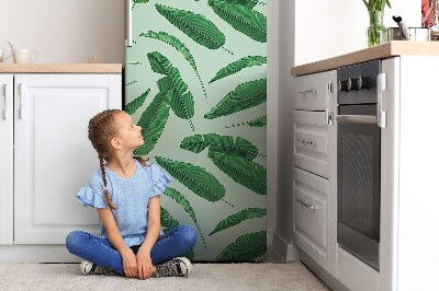 Funda magnética para refrigerador Deja un plátano