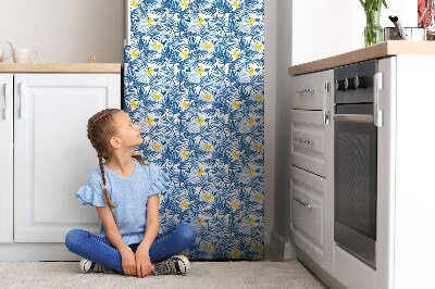 Imán decorativo para refrigerador Mariposas en trópicos