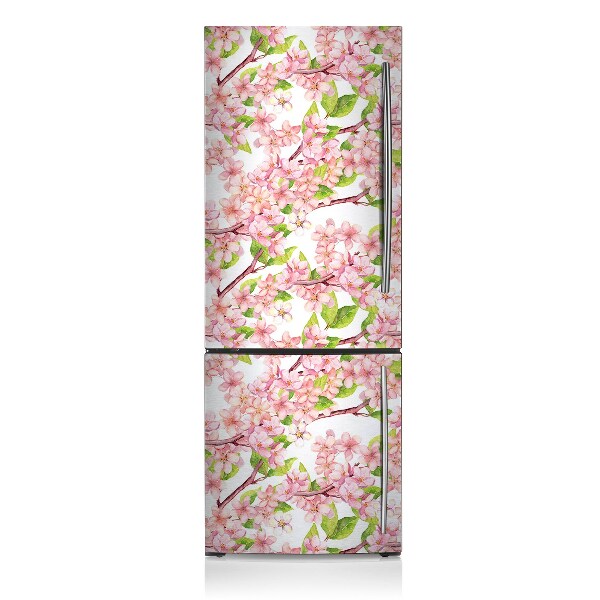 Funda magnética para refrigerador Flores de cerezo