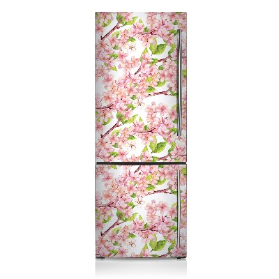 Funda magnética para refrigerador Flores de cerezo