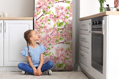 Funda magnética para refrigerador Flores de cerezo