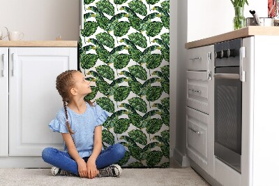 Imán decorativo para refrigerador Monstera