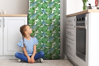 Imán decorativo para refrigerador Monstera