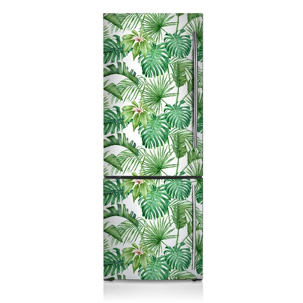 Imán decorativo para refrigerador Palma y monstera