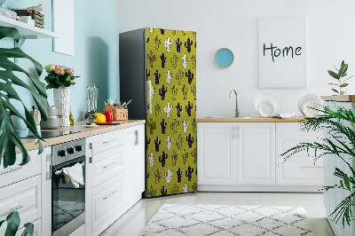 Imán decorativo para refrigerador Cactus