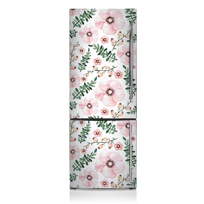 Imán decorativo para refrigerador Flor