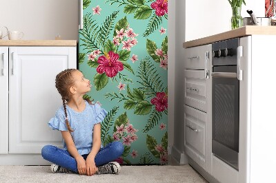 Funda magnética para refrigerador Flor