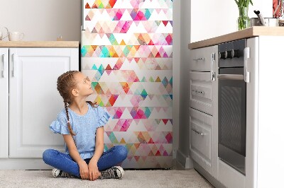 Funda magnética para refrigerador Geometría del arco iris